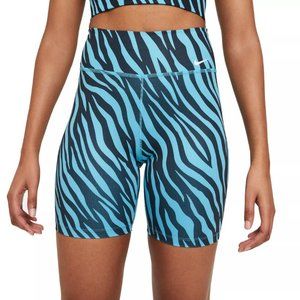 Nike One Zebra Print Shorts